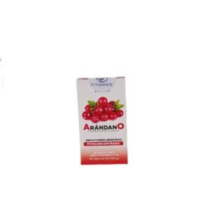 ARÁNDANO 500MG + Vitamina C y E x 60 cápsulas