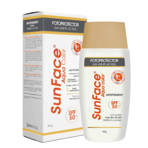 SUNFACE AQUA COLOR ANTIPIGMENT SPF 50+ x 55 gm