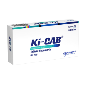 KI-CAP (Tegoprazam 50 mg) x 10 tabletas recubiertas