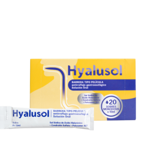 HYALUSOL Caja x 20 sobres Barrera tipo película antirreflujo