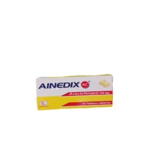 AINEDIX (Aceclofenaco) 100 mg x 10 tabletas